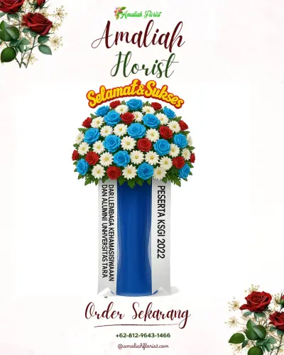 Standing Flower di Sawah Brebes